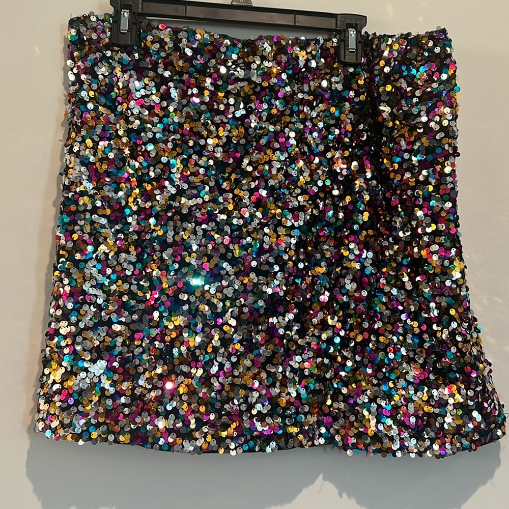 Sequin skirt